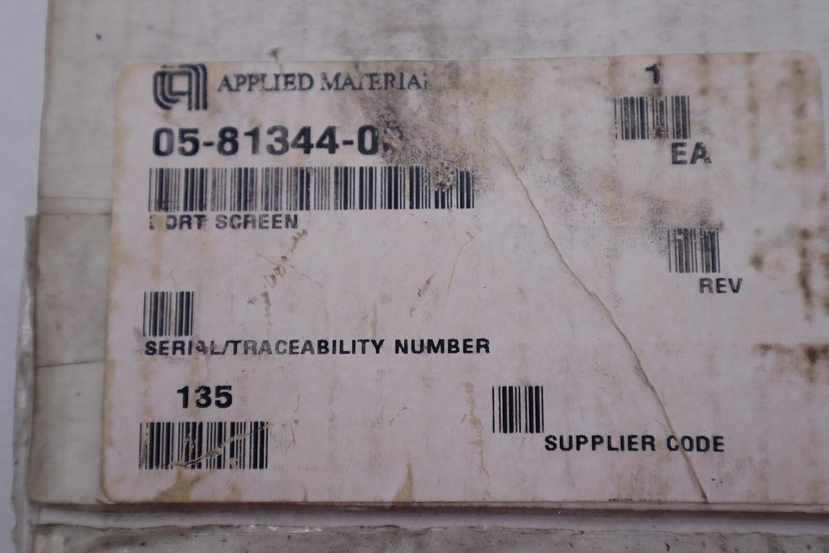 APPLIED MATERIALS (AMAT) 0040-00248 PORT SCREEN NEW STOCK #2890
