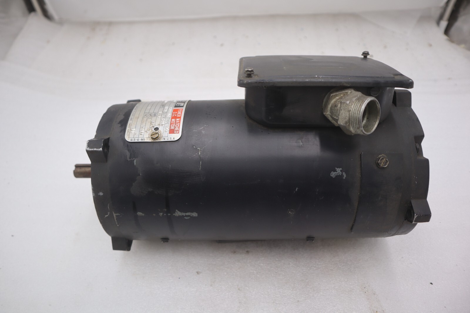 Used RELIANCE ELECTRIC T56H1042AA-UU DUTY POWER MOTOR 3/4 HP STOCK #M-52