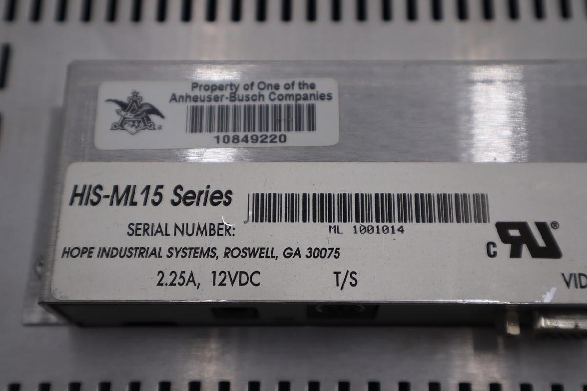 Hope HIS-ML15 Series Touch Screen Industrial Interface Display Unit #H714