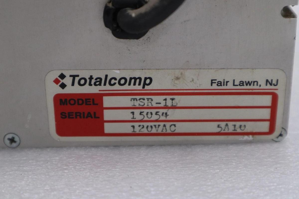 Used TotalComp TSR-1L 110 VAC 10A20 Smart Remote Display STOCK 4016-A