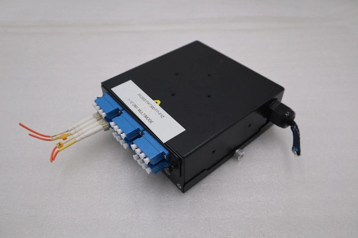 Used Black Box JPM398A JPM39 Series DIN Rail Mini Fiber Enclosure STOCK K-1121-A