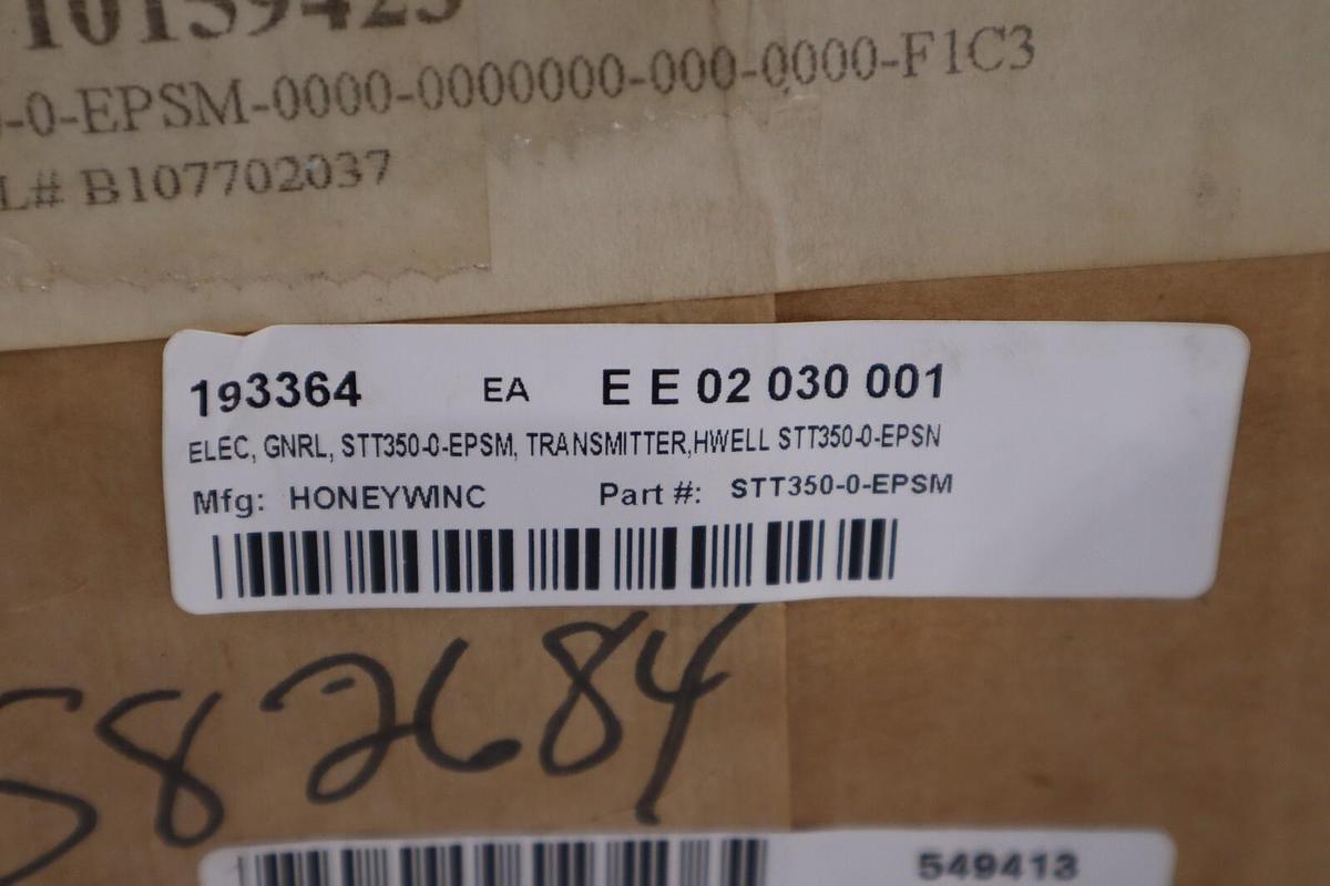 Used NEW HONEYWELL SMART  TRANSMITTER STT350-0-EPSM-0000-0000000-000-0000-F1C3 #G495