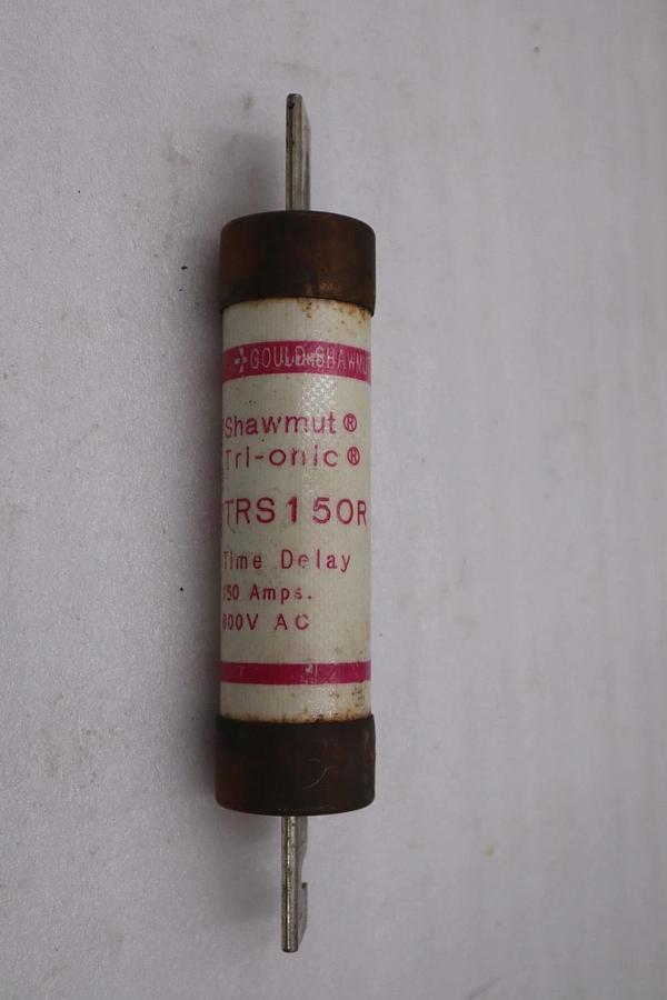 LOT OF 4 - GOULD SHAWMUT TRS150R DUAL ELEMENT TIME DELAY FUSE - STOCK 4936A