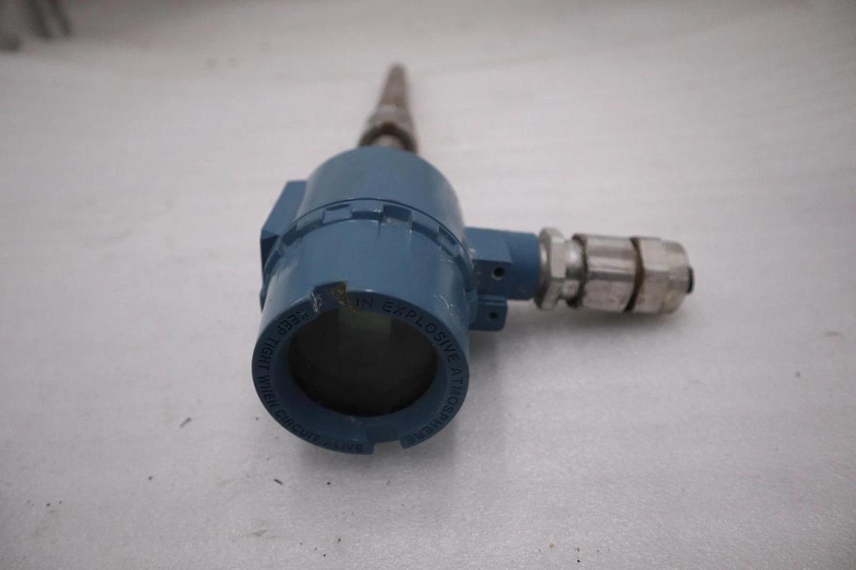 Used Rosemount 214C Temperature Sensor 214CRTSMB1S4E0077SLXAXW -50 TO 450 C #3526A