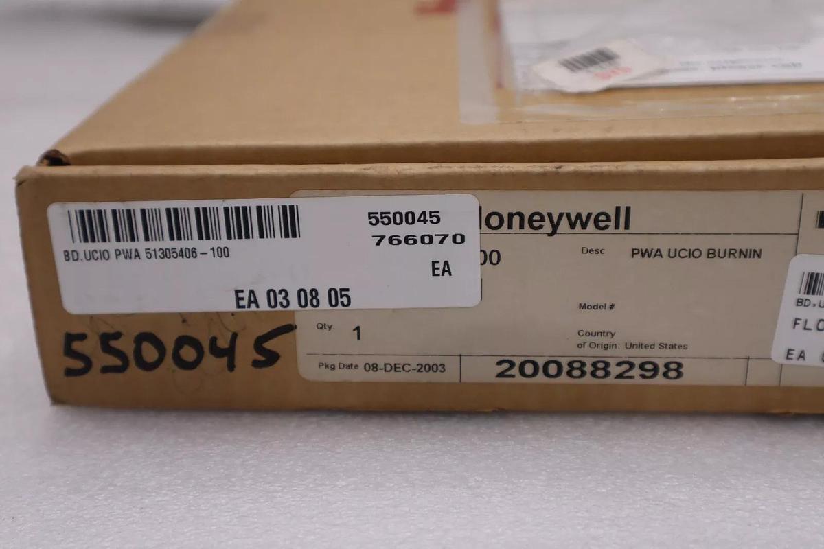 Used NEW HONEYWELL 51305406-100 UCIO PC BOARD UNIVERSAL I/O MOD STOCK G66