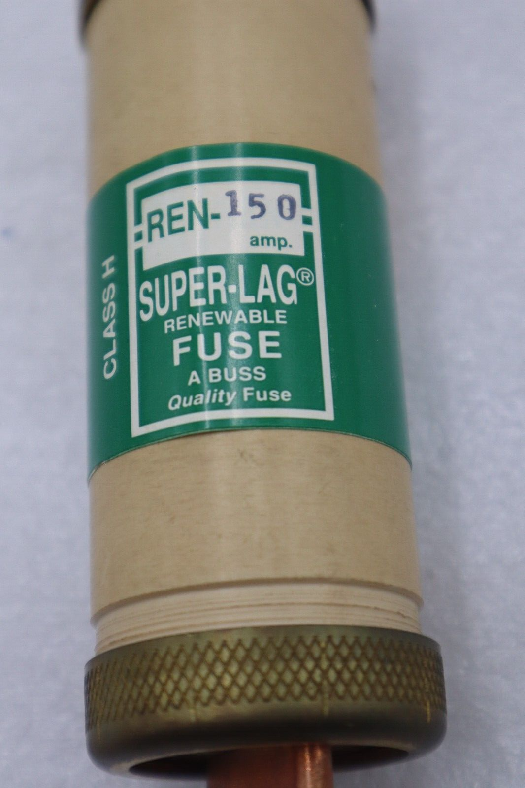Used Bussman Cooper FUSE REN-150 SERIES 250 VAC 150 AMP 10 KA KNIFE BLADE STOCK 2100A