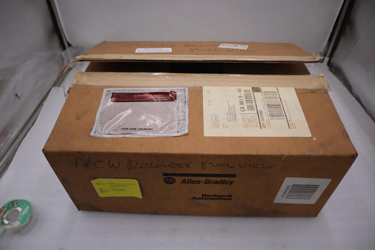 Used NEW ALLEN BRADLEY 2711P-BC12C4A8 PANELVIEW PLUS 1250 SER. A 12.1" 2711PBC12C4A8