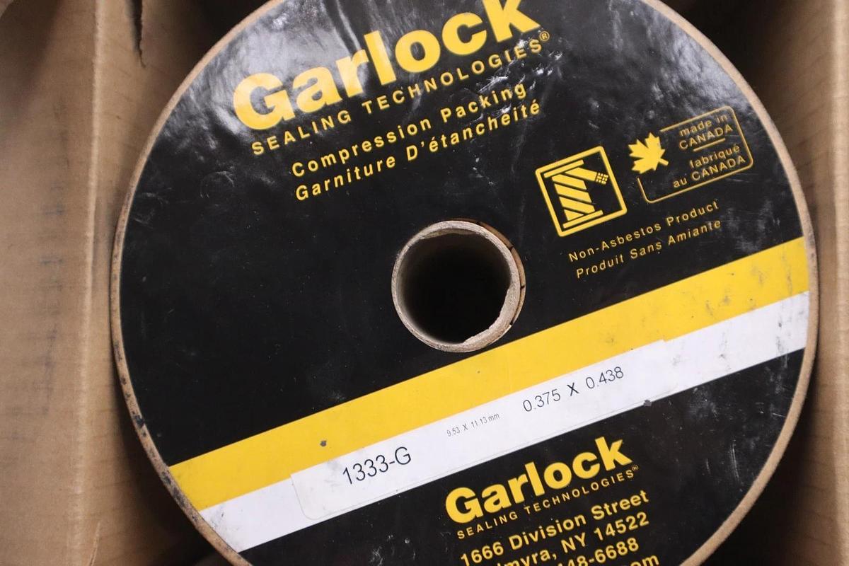 Used GARLOCK 40333-2024 1333-G 3/8" 5 LBS - NSMP - STOCK GF854