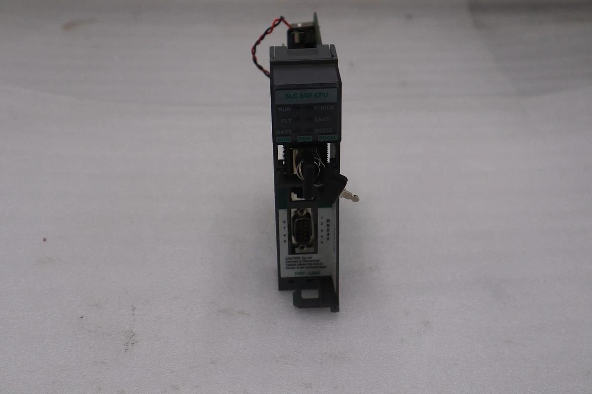 Used Allen Bradley 1747-L553 /A SLC 500 5/05 64K Memory Ethernet STOCK 831C