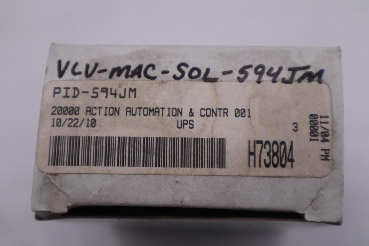 Used MAC VALVES INC PID-594JM / PID594JM NEW OPEN BOX STK GF262A