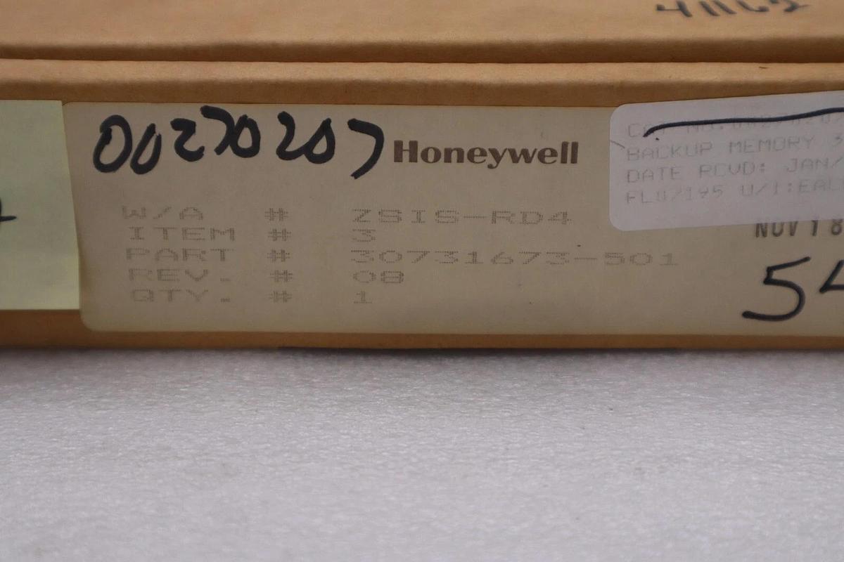 NEW OPEN BOX Honeywell 30731673-501 Core Memory Card PLC Rack Circuit Board G604
