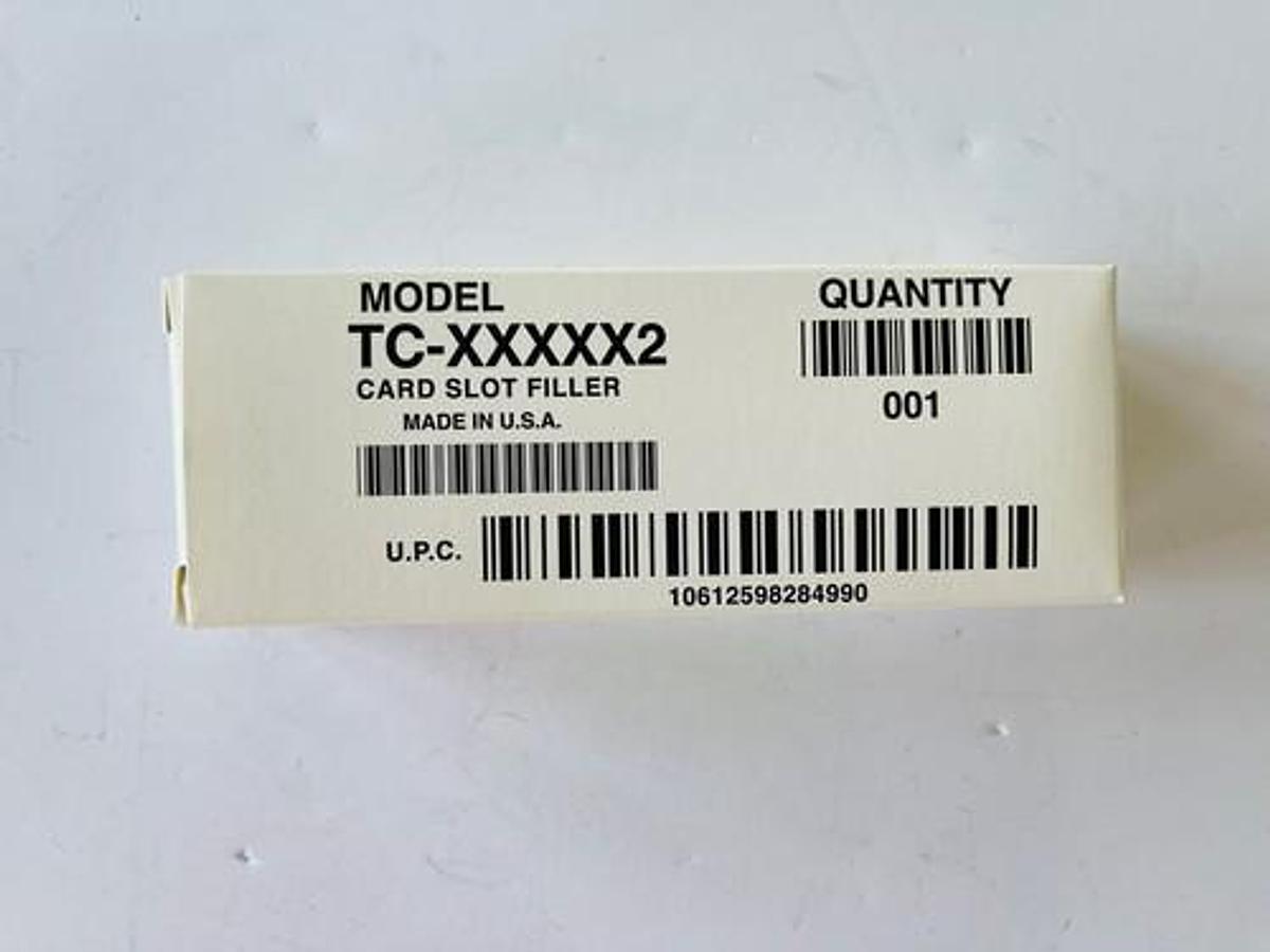 Used HONEYWELL TC-XXXXX2 CARD SLOT FILLER LOT OF 2 #K-996+1003