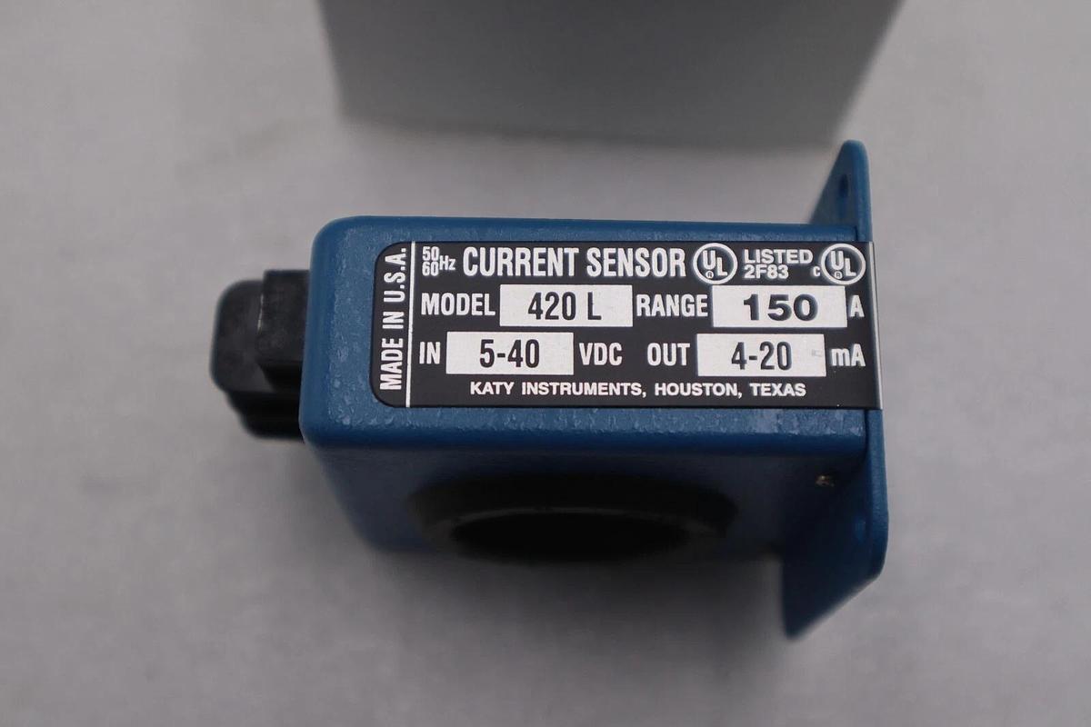Used Katy Instruments 420L-150 Current Sensor 5-40v-dc NEW IN BOX STOCK G799A