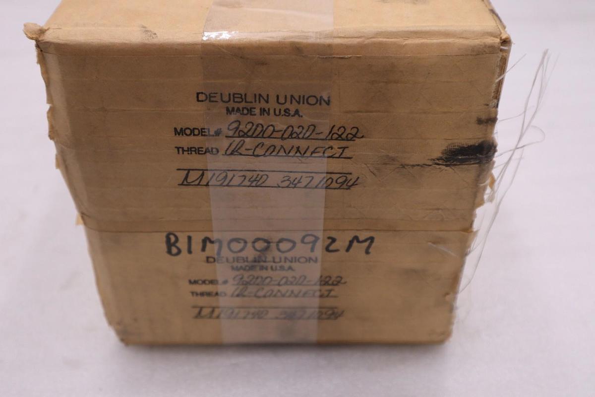 Used DEUBLIN UNION 9200-020-122 STOCK #1503A