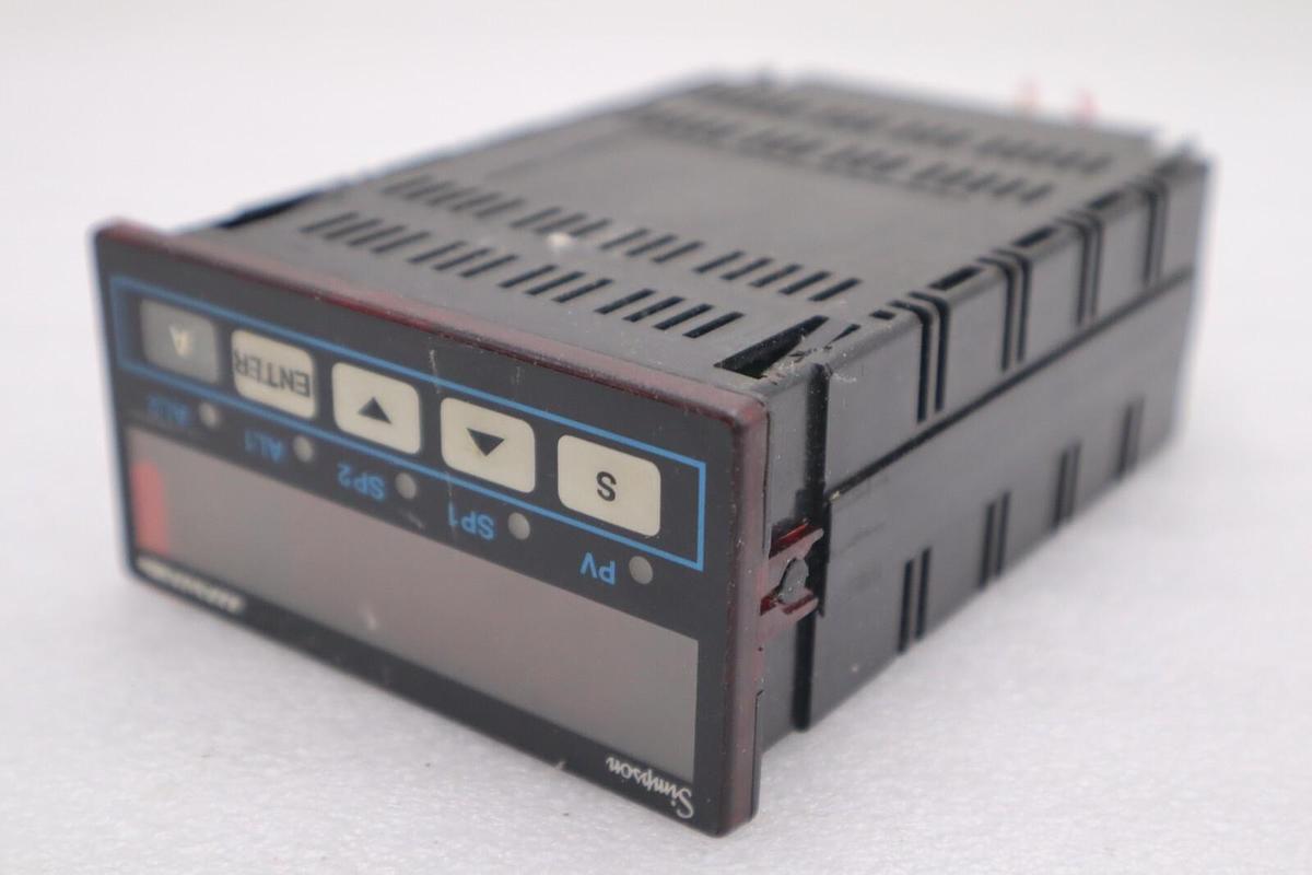 Used SIMPSON HK-35-1-0460-0-2-0 PANEL METER 5AAC RELAYS: 2 STOCK L-455C