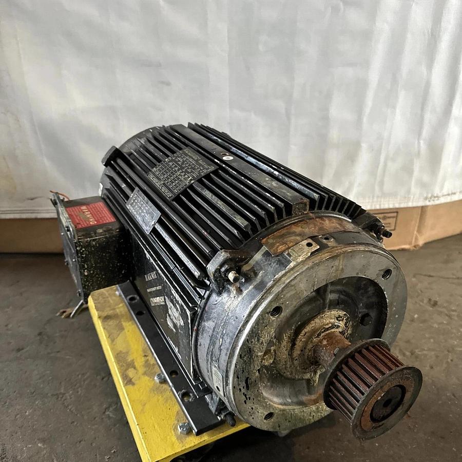 Used Marathon Motor CVA 215THTL7726EU L Inverter Duty AC Induction Motor 10 HP #HP117