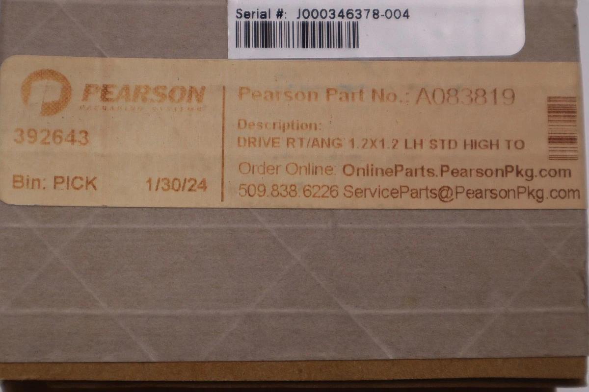 Used NEW Tol-O-Matic 02140200 Gearbox STOCK H910