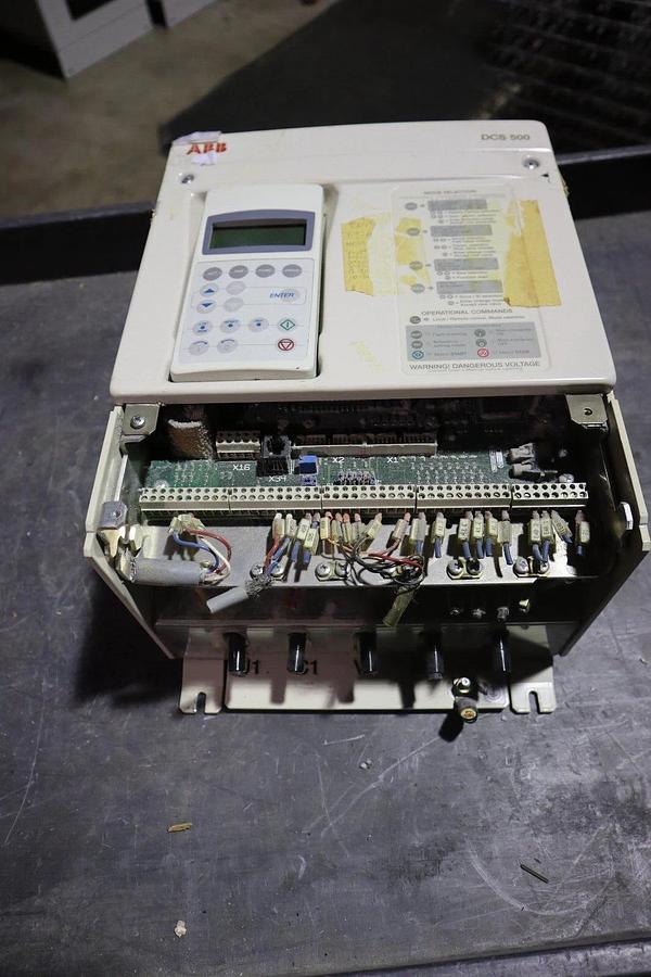 Used ABB DCS502B0050-51-21P2000 DC Drive 480V 520Vdc 50A 25HP STOCK S-12