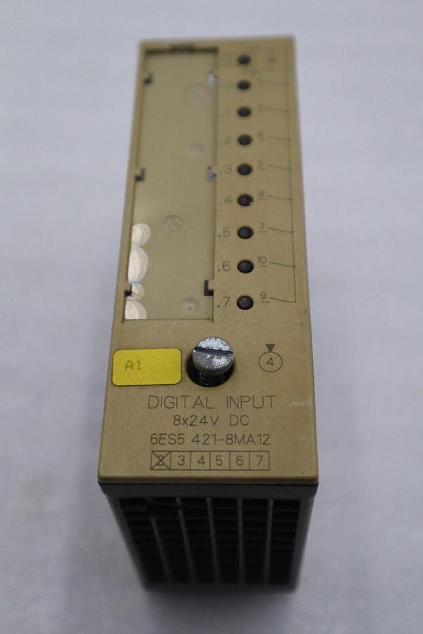 Used LOT OF 15 - Siemens 6ES5421-8MA12 SIMATIC S5 Digital Input 8-P 24V DC STOCK 5408