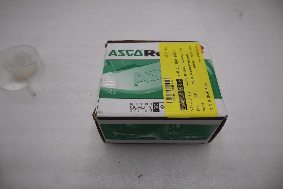 1/2" ASCO 8210G030 Stainless Steel Solenoid Valve NEW IN BOX STOCK G552
