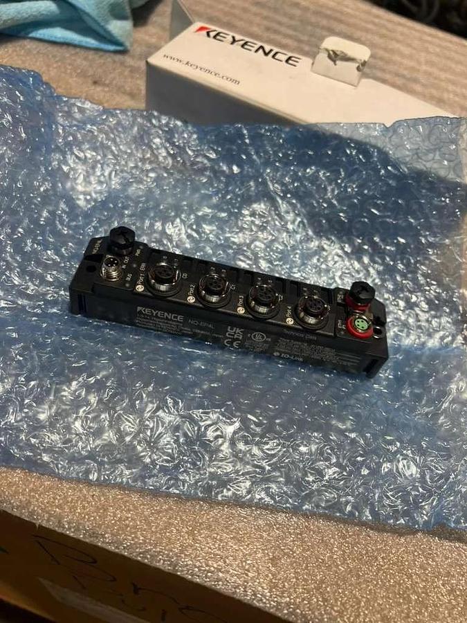 Used NEW OPEN BOX KEYENCE NQ-EP4L Ethernet IP I/OLINK Block STK L794CC