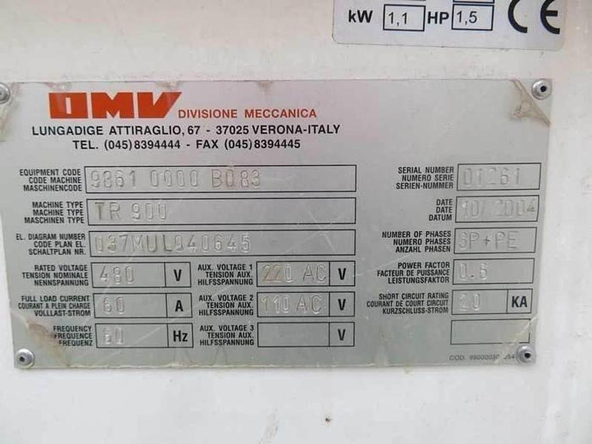 Used TRIA (OMV GROUP) GRANULATOR MODEL 900 NS-R WITH SILENCER