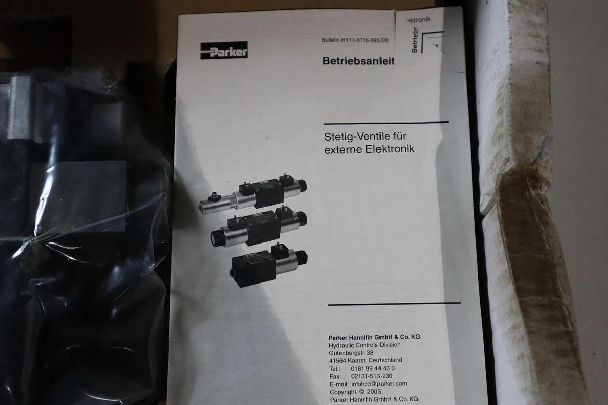 Used NEW PARKER d31fwe01cc4nlw026 VALVE stock 1797