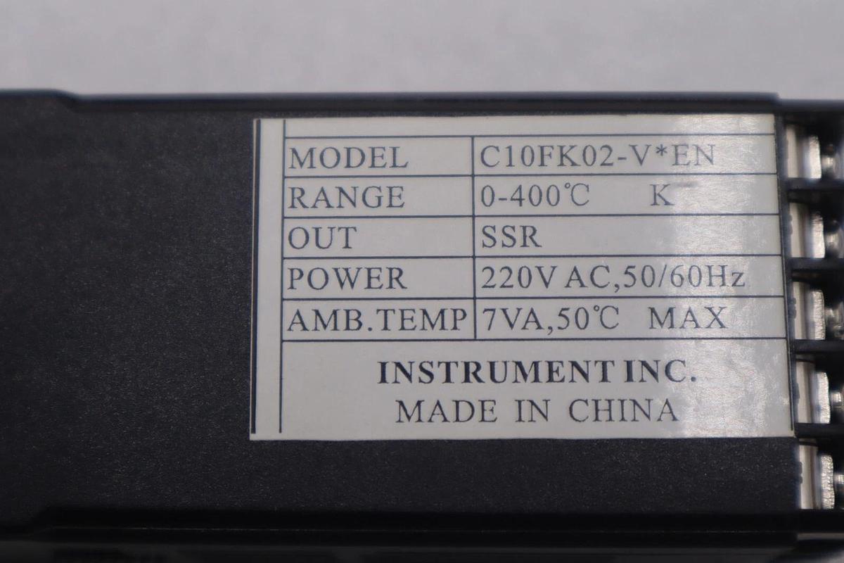 NEW OPEN BOX RKC Temperature Controller REX-C10FK02-V*EN STOCK K-3445