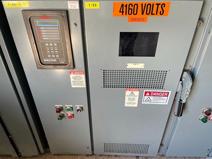 Used ROCKWELL AUTOMATION ALLEN-BRADLEY CENTERLINE VACUUM STARTER MCC 4160 VOLTS
