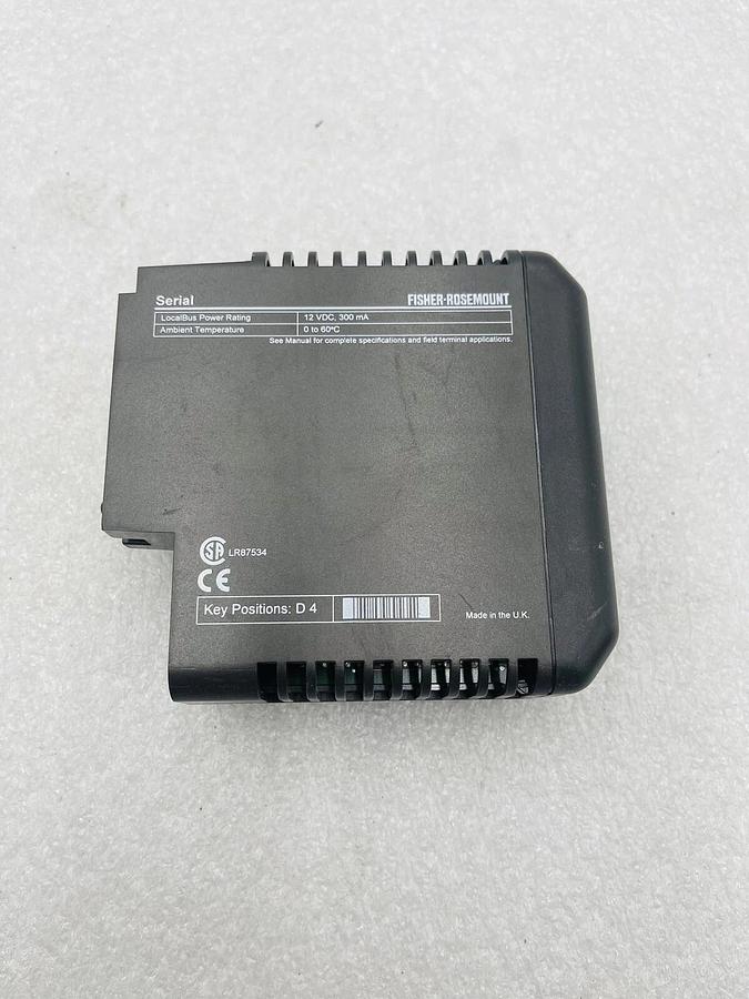Used EMERSON DELTA V KJ3003X1-BA1 SERIAL MODULE #K-2518