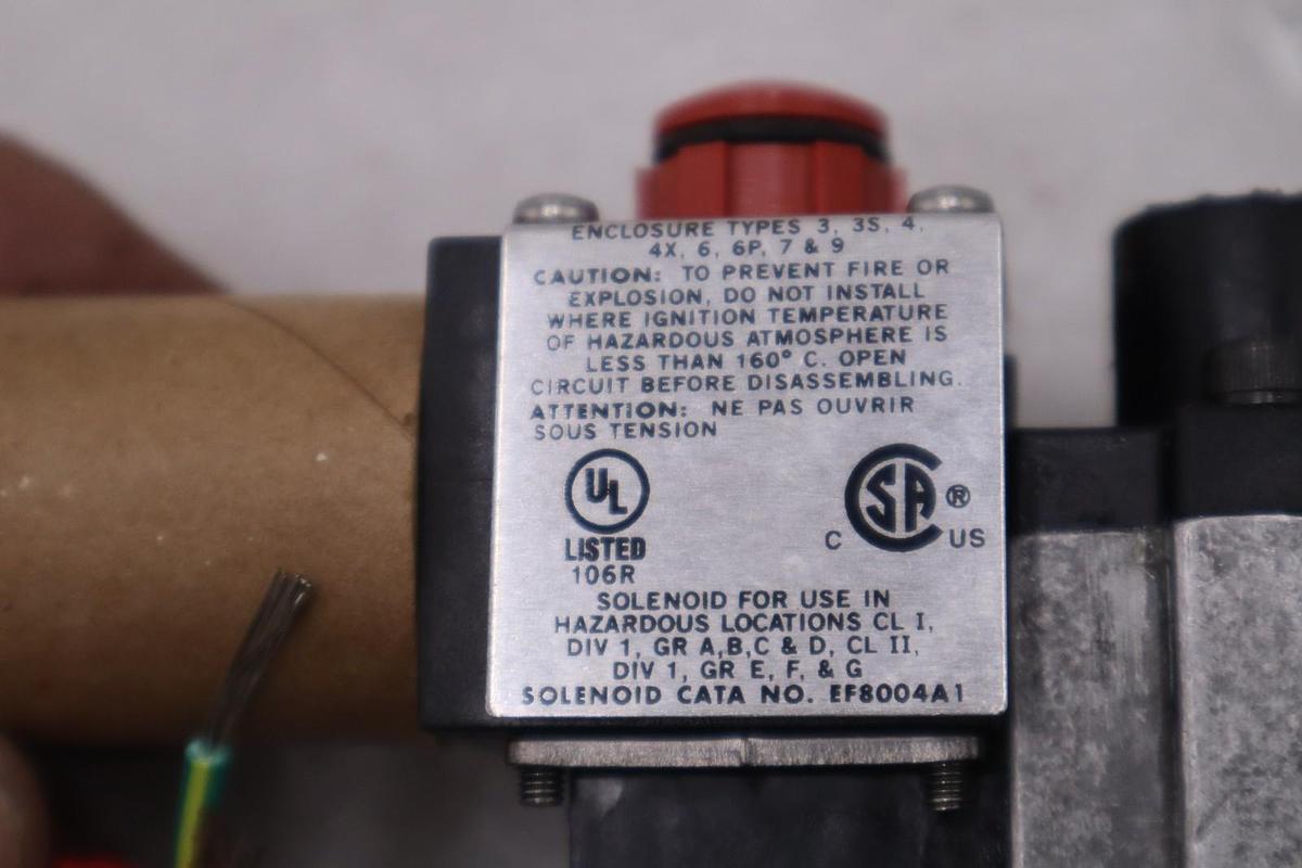 ASCO EF8401B101M 110/120V 20-150PSI 1/4" NEW IN BOX STOCK 1402D