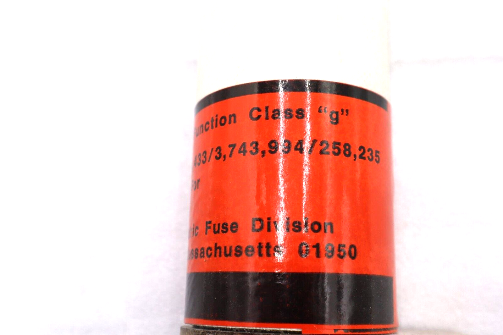 Used Gould Shawmut 225-007-947 Amp-Trap Current Limiting Fuse 125E Amps 5.5kV #L-54