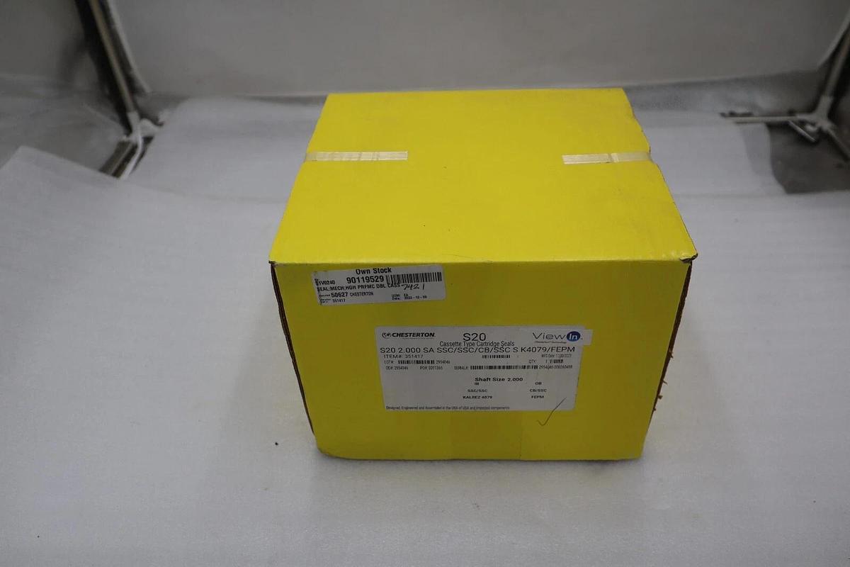 Used NEW CHESTERTON S20 2.000 SA SSC/SSC/CB/SSC S K4079/FEPM STOCK 1450B