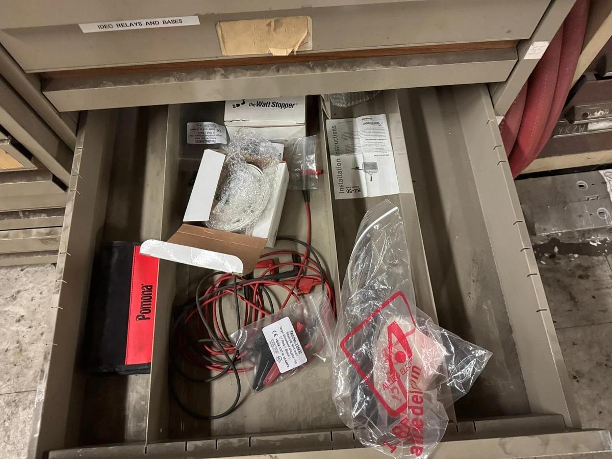 Used VIDMAR STYLE MICROFORM FILE CABINET 10 DRAWER (NO CONTENTS)