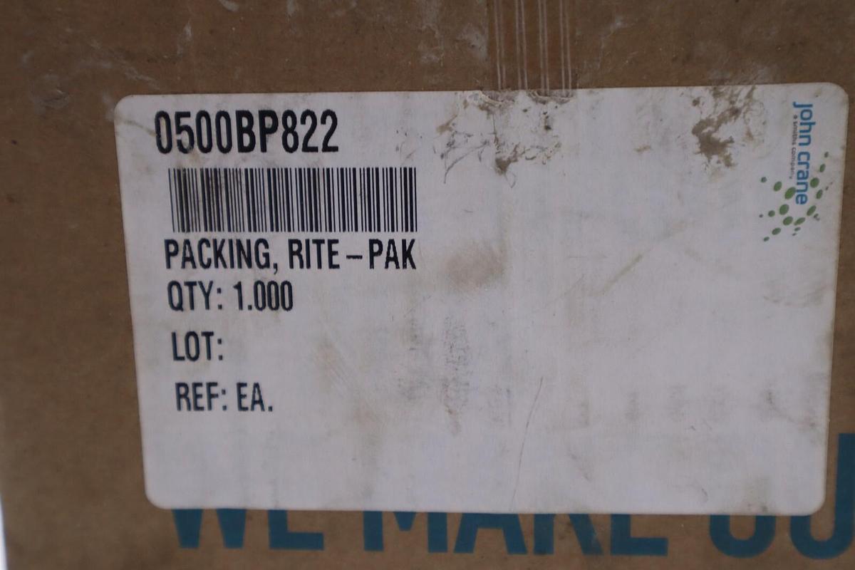 Used John Crane 0500BP822 Packing Rite-Pak Stock #2970
