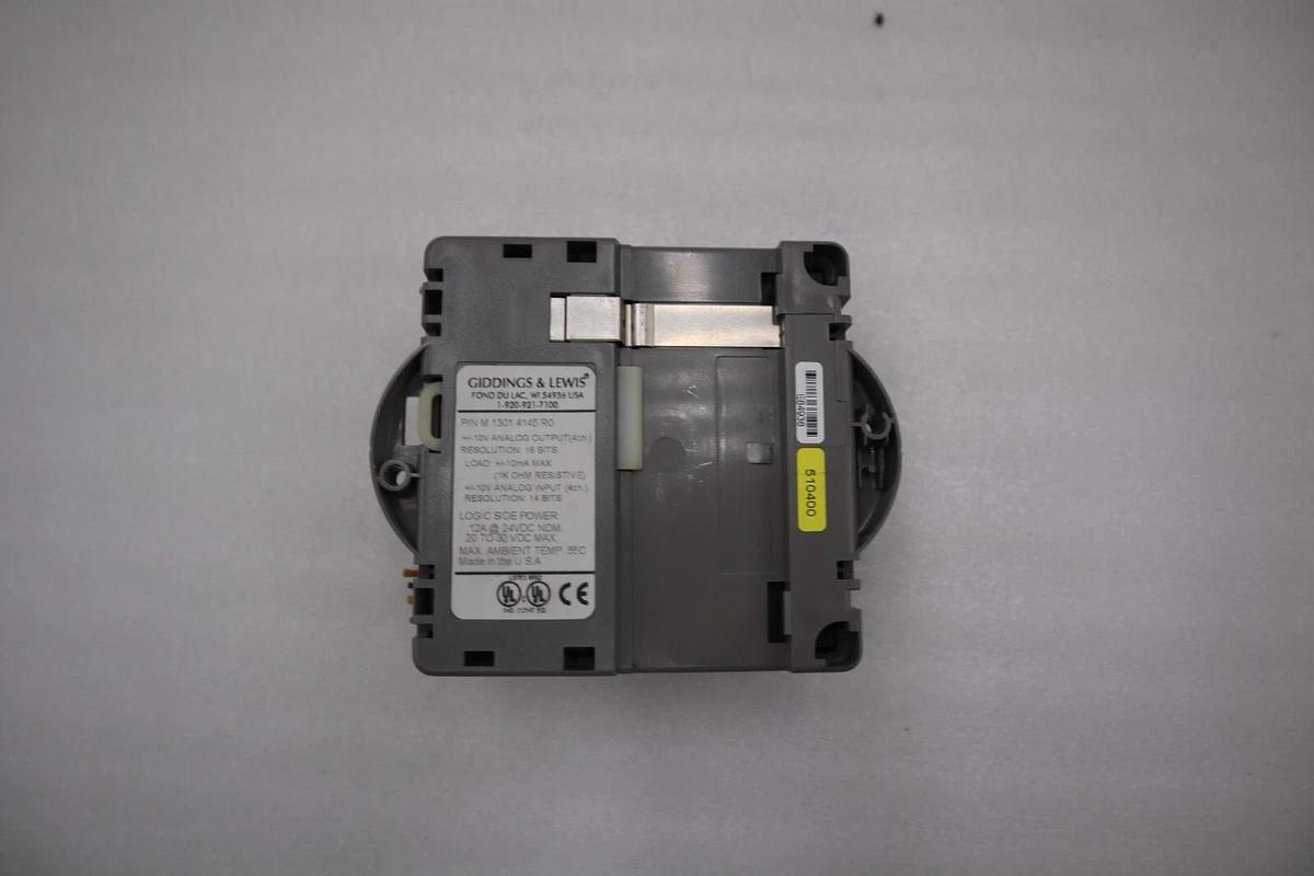 Used Giddings & Lewis M.1301.4145 R0 OUTPUT INPUT PLC MODULE STOCK 5150A