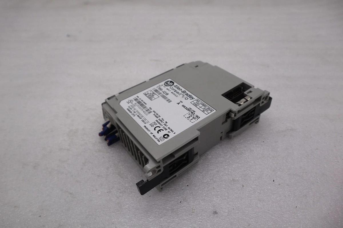 Used ALLEN-BRADLEY 1769-IQ16 SERIES A INPUT MODULE STOCK #B-1339