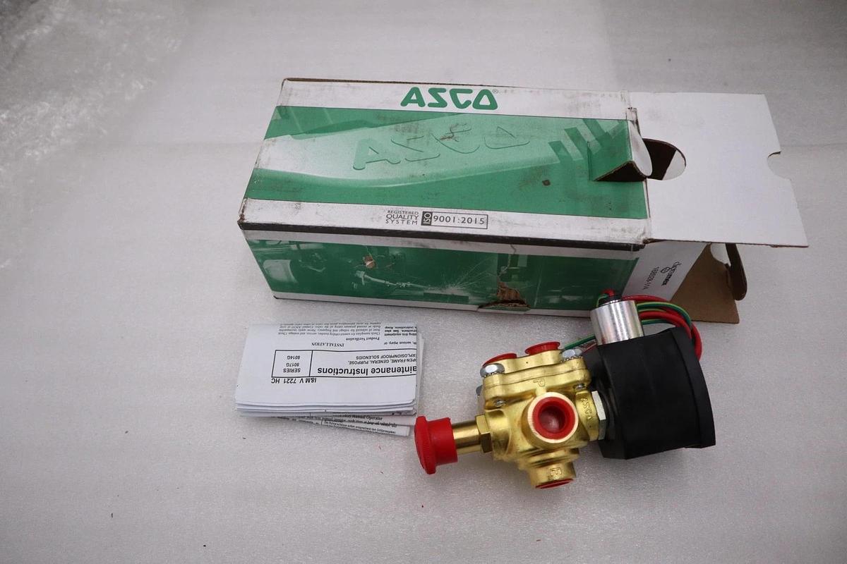 Used REDHAT EF8342G003MS120/60DA Solenoid Valve - NEW IN BOX - STOCK 3102CC