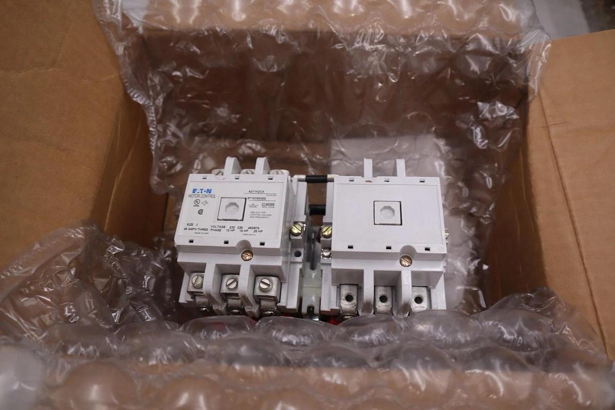 Eaton A211K2CA, Horizontal Reversing Contactor, Nema Size 2 NEW IN BOX GF1101