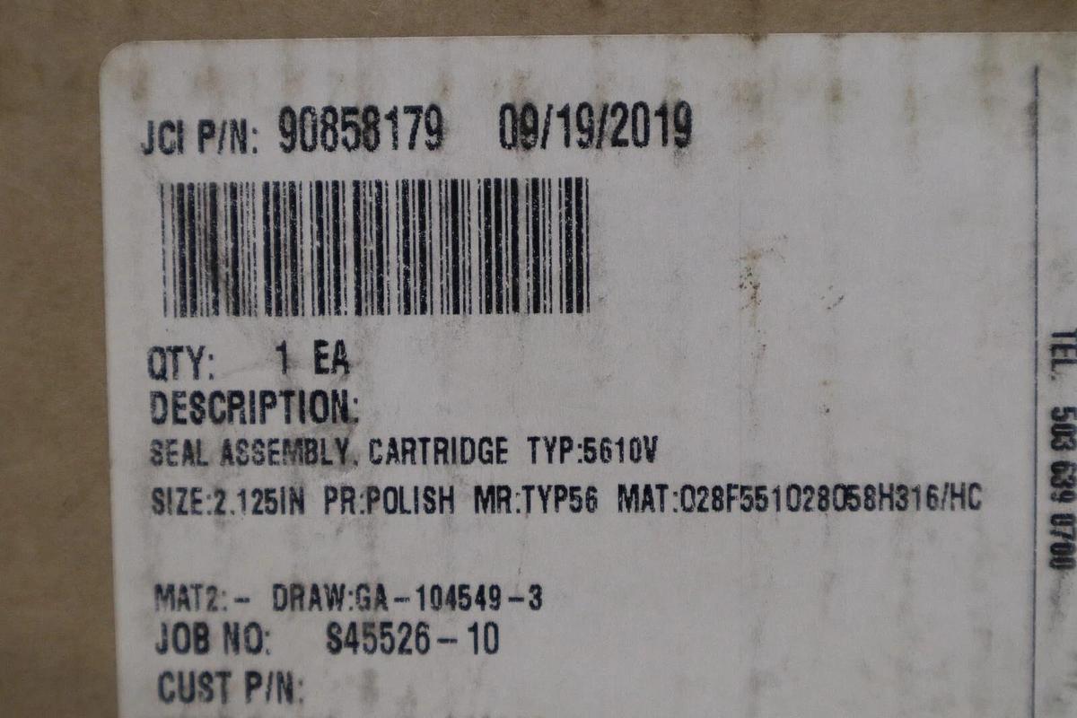 NEW IN BOX John Crane 5610V SIZE 2.125 IN STOCK 5934