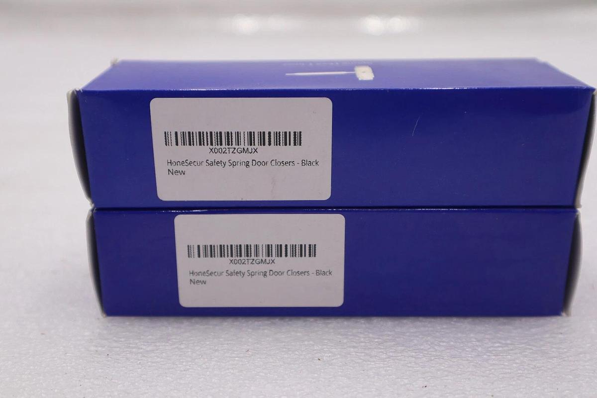 Used HoneSecur Safety Spring Door Closers Adjustable Closing Door Hinge #K-2259
