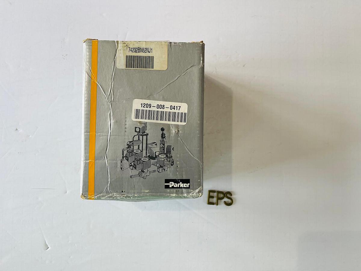 Parker Fluid Control DIV Skinner Valve 3/4" 74232BN52NJ1 #K-1449