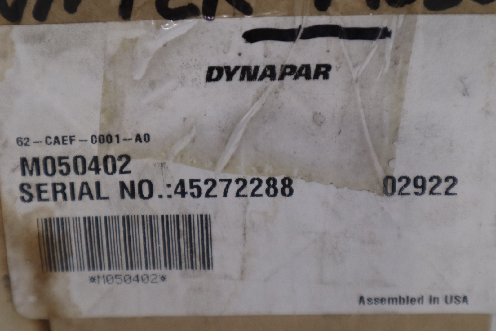 DYNAPAR M050402 60 SERIES HEAVY DUTY ROTOPULSER - NEW - STOCK GF96A