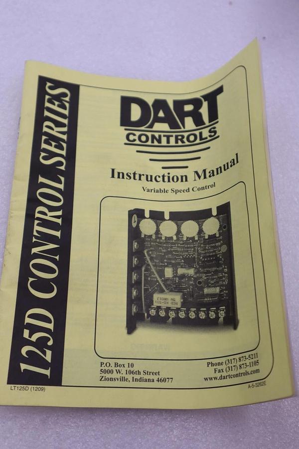 Used DART CONTROLS 55G 125 PCB CIRCUIT BOARD STOCK #K-1560A