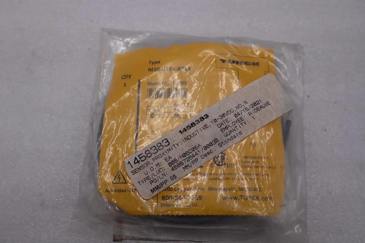 TURCK NI10-G18K-AP6X 46705 Inductive Sensor STOCK H1609A