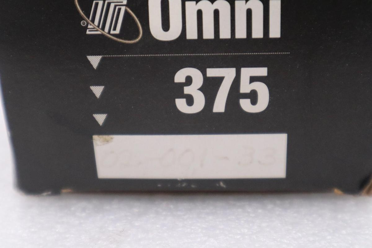 OMNI 375-02-083-68-1 / 37502083681 PNEUMATIC VALVE 110-120 V - STOCK GF695A