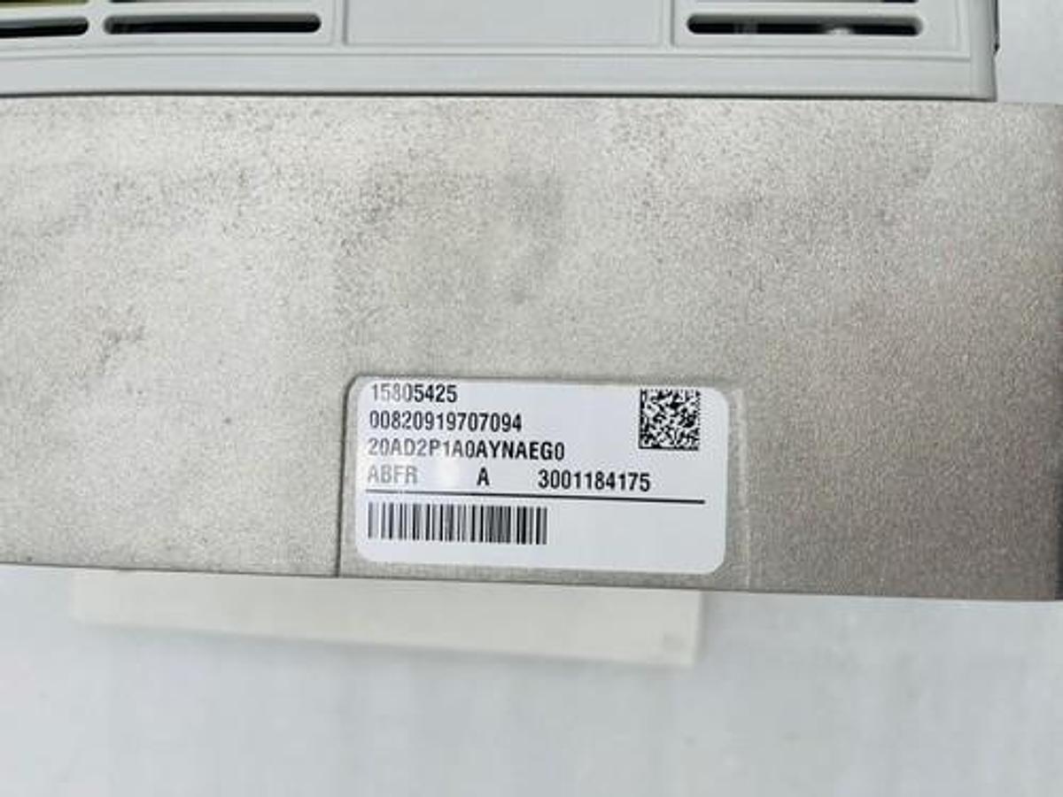 Used ALLEN BRADLEY 20AD2P1A0AYNAEG0 POWERFLEX 70 ADJUSTABLE FREQUENCY AC DRIVE #2249