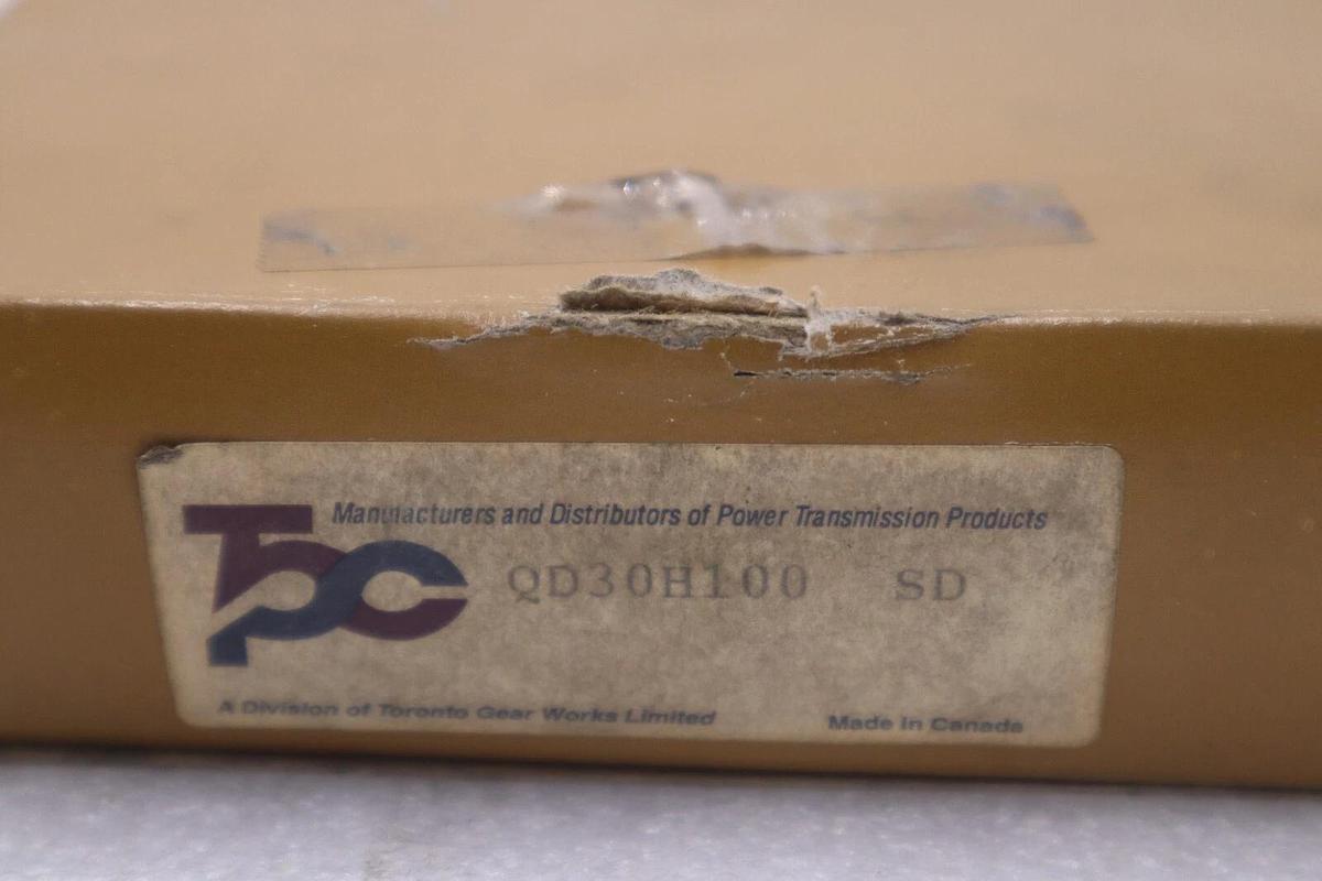 TPC QD30H100 GEAR STOCK #B-852