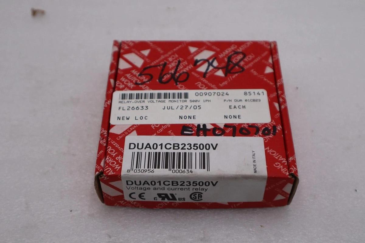 Used CARLO GAVAZZI DUA01CB23500V 115/230VAC 8A NEW WITH BOX STOCK G859A