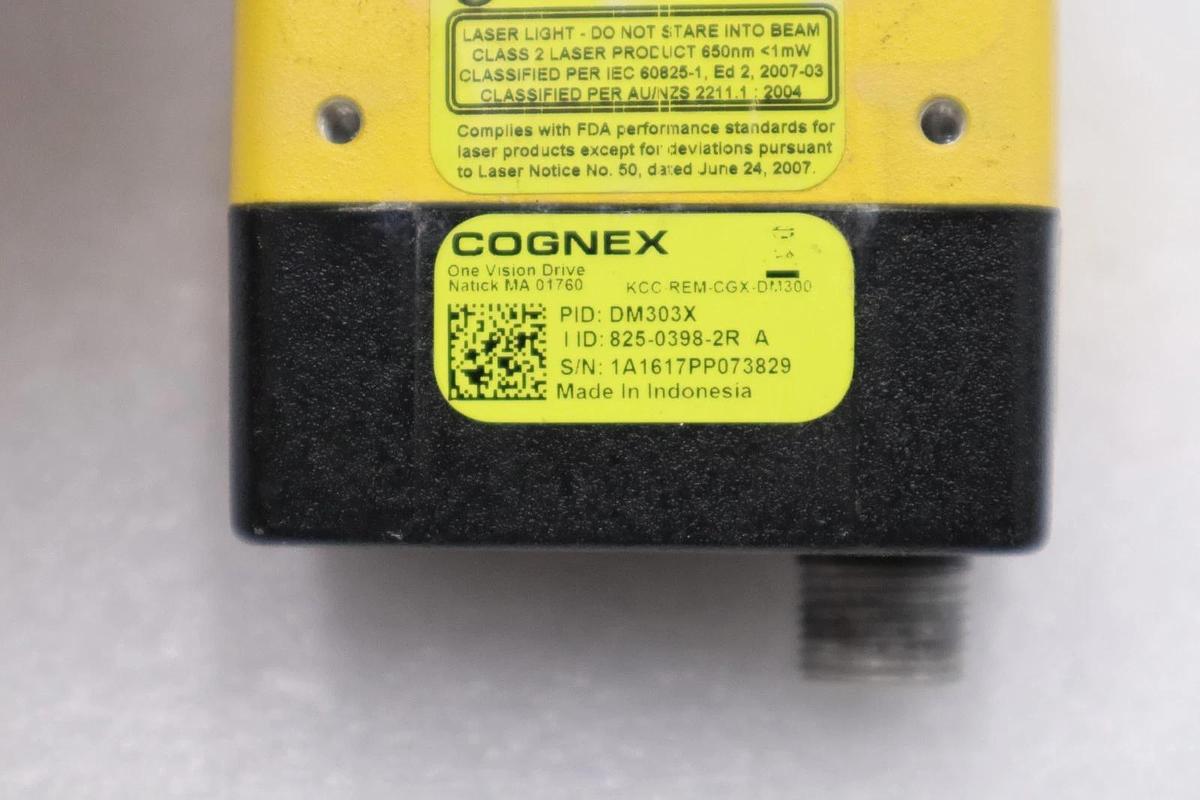 Used Cognex DM303X 825-0398-2R Barcode Reader Camera (SIX AVAILABLE) STOCK H1610